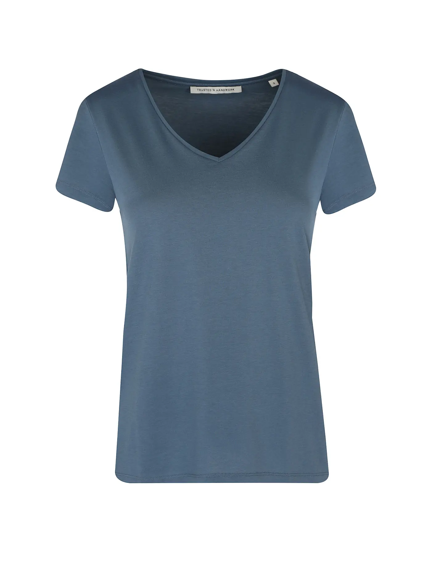 TRUSTED HANDWORK | T-Shirt TOULOUSE | blau